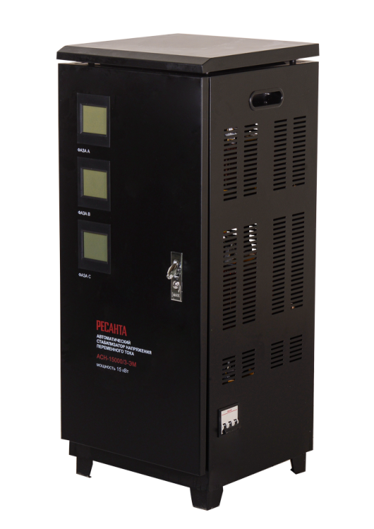 Стабилизатор напряжения Ресанта АСН-15000/3-ЭМ