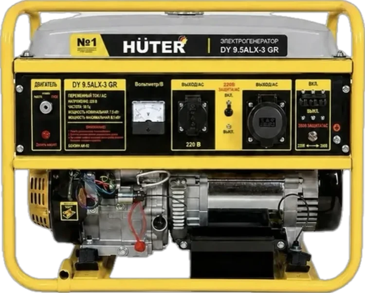 Электрогенератор DY 9.5ALX-3 GR Huter