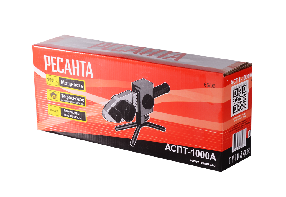Аппарат для сварки пластиковых труб Ресанта АСПТ-1000А