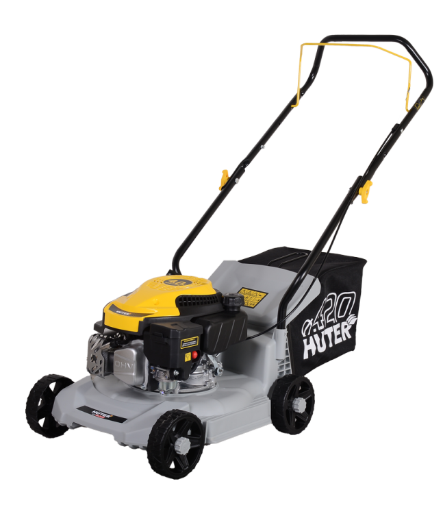 Газонокосилка бензиновая Huter GLM-420LT Grey