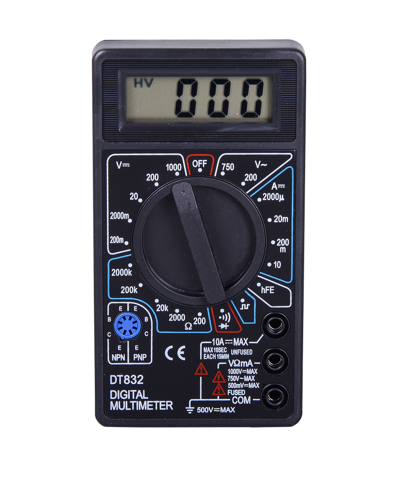 Мультиметр DT832