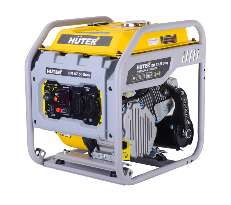 Инверторный генератор Huter DN А7,5i Grey