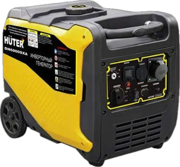 Инверторный генератор DN 6000SXA Huter-электростартер