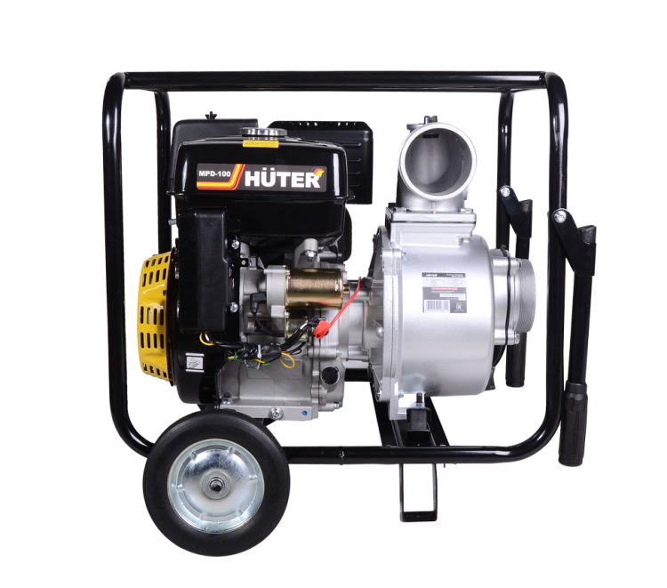 Мотопомпа Huter MPD-100 для грязной воды