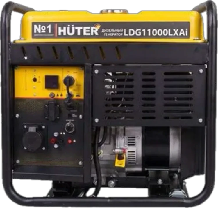 Электрогенератор инверторный дизельный LDG 11000LXАi Huter