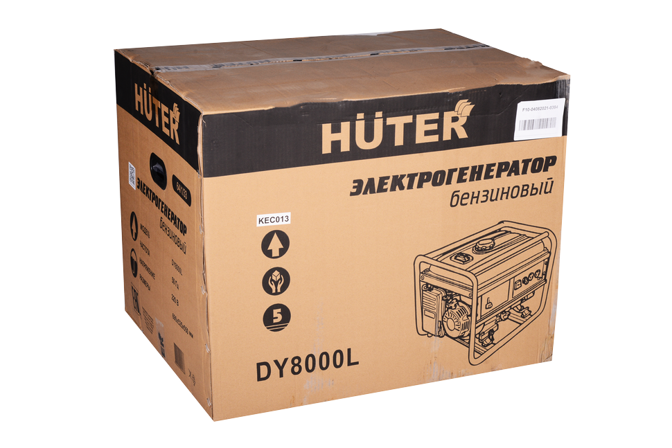 Портативный бензогенератор Huter DY8000L