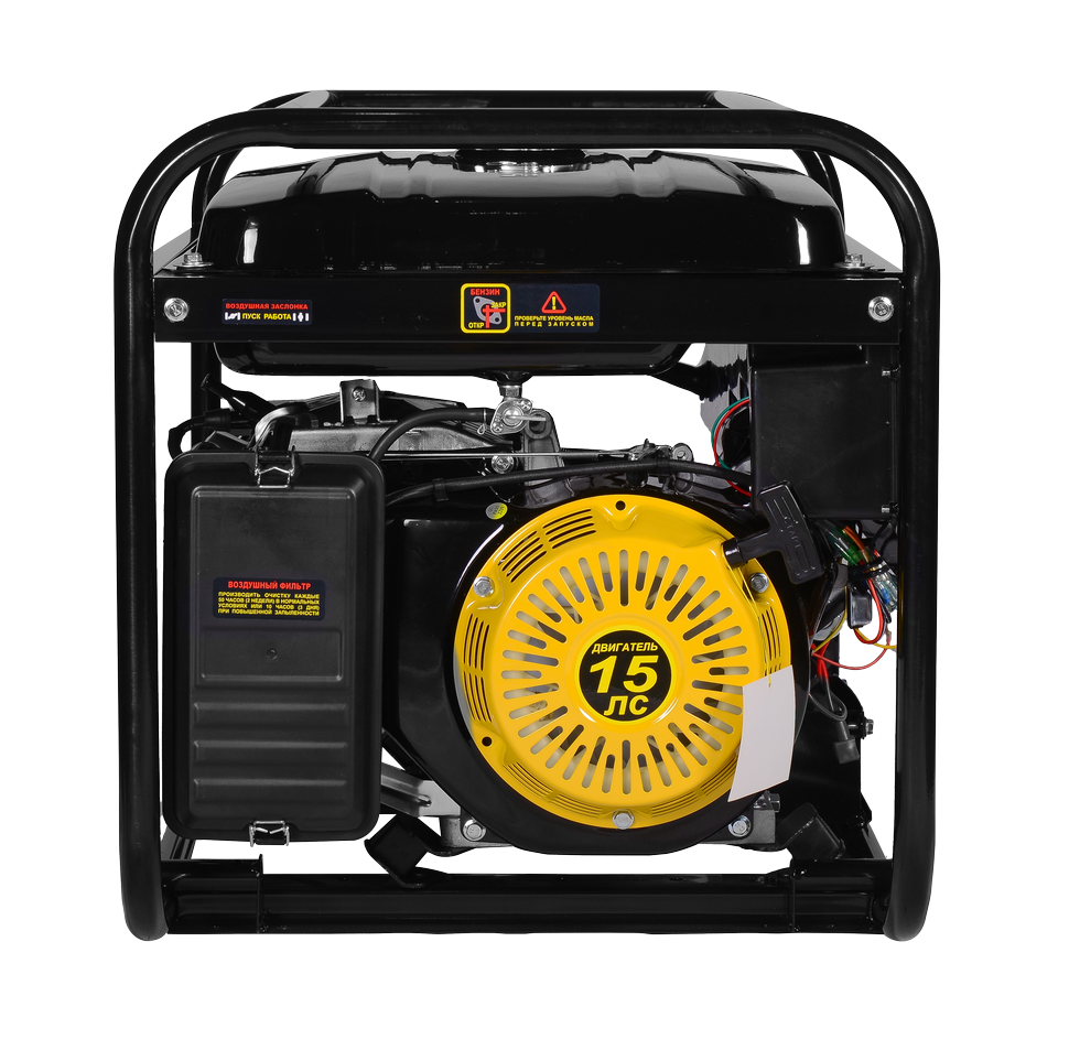 Портативный бензогенератор Huter DY8000LX