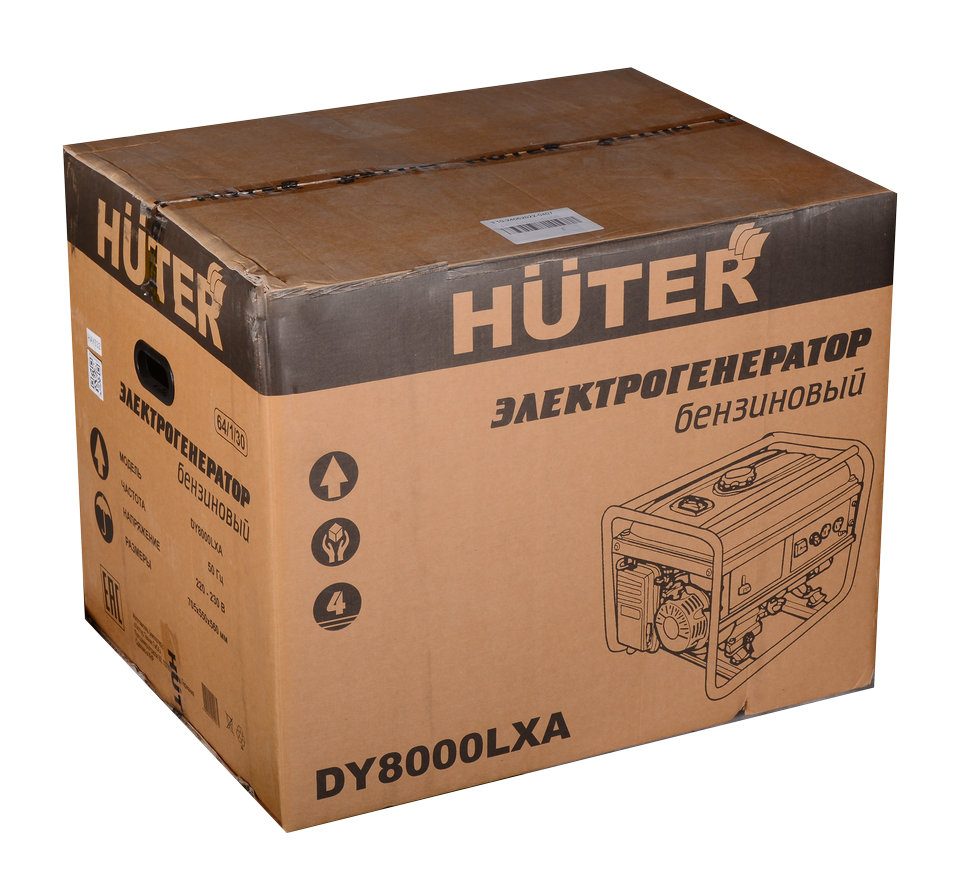 Портативный бензогенератор Huter DY8000LXA