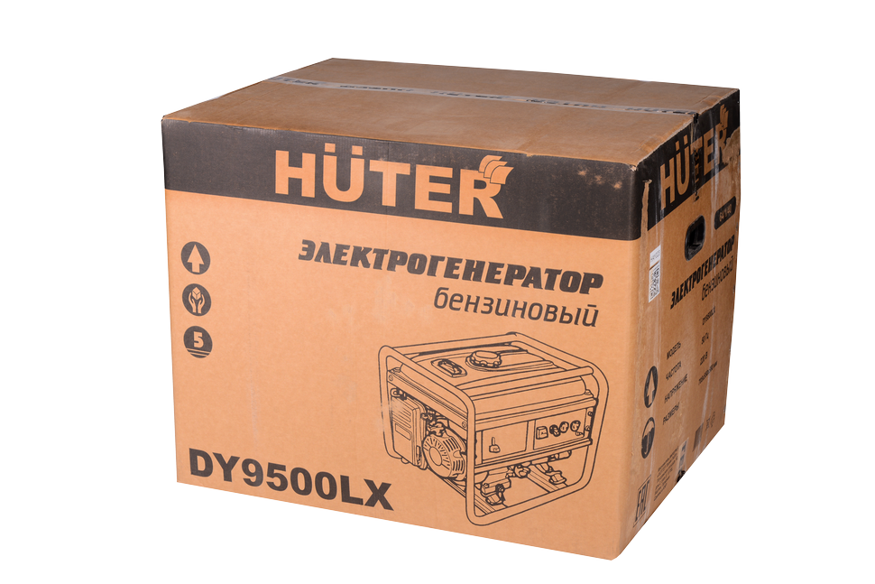 Портативный бензогенератор Huter DY9500LX
